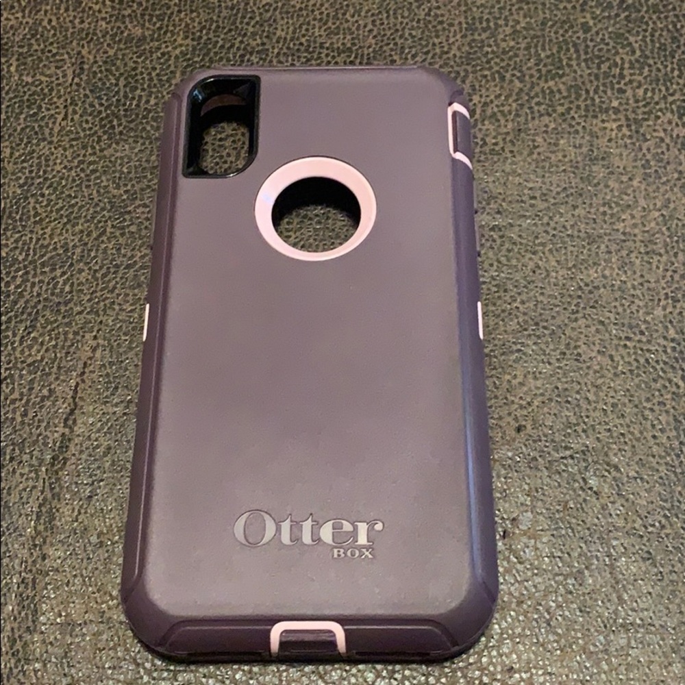 iPhone X otter box case.